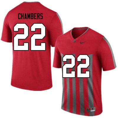 Men's Ohio State Buckeyes #22 Steele Chambers Retro Nike NCAA College Football Jersey Athletic JHR4744DI